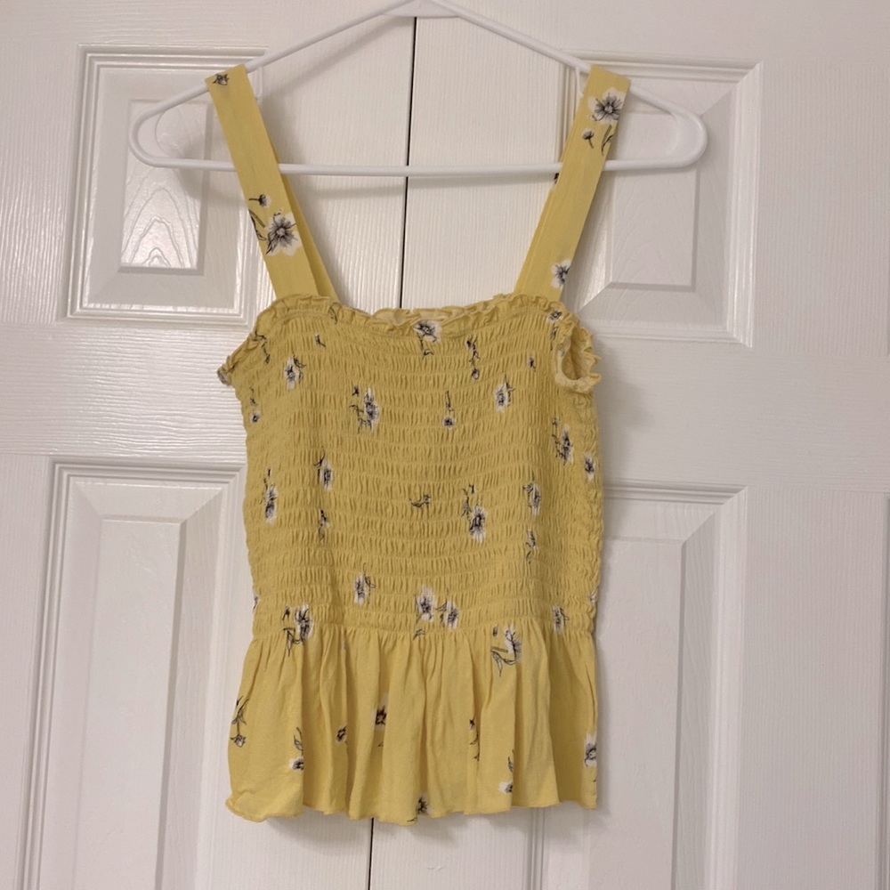 Brand Sophie Rue - smocked tank top- sz S- great condition! Rarely worn